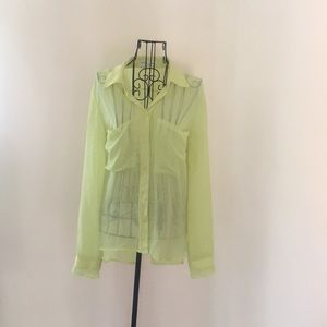 BCBGeneration button down blouse